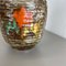 Vaso in ceramica Fat Lava multicolore attribuito a Jopeko, Germania, anni '70, Immagine 5