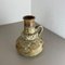 Brutalistisches WGP Pottery Fat Lava Multi-Color Vase Objekt Ruscha zugeschrieben, Deutschland, 1970er 3