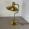 Lámpara de mesa Sputnik Hollywood Regency de latón al estilo de Stilnovo, Italia, años 70, Imagen 17