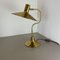 Hollywood Regency Sputnik Tischlampe aus Messing im Stilnovo Stil, Italien, 1970er 2