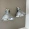 No. 2 Fotostudio Wall Ceiling Lights attributed to Zeiss Ikon, Germany, 1970s, Set of 2 2