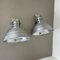 No. 2 Fotostudio Wall Ceiling Lights attributed to Zeiss Ikon, Germany, 1970s, Set of 2, Image 2