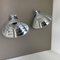 Modernist No. 1 Fotostudio Lights attributed to Zeiss Ikon, Germany, 1970s, Set of 2 3