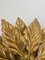 Golden Florentiner Leaf Wall Ceiling Light Sconces from Hans Kögl, Italy, 1970s No 1 9