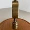 Large Modernist Brass & Teak Nutcracker in the style of Auböck, Austria, 1970s 14