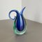 Large Murano Glass Sommerso Vase attributed to Flavio Poli, Italy, 1970s, Image 3
