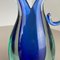 Large Murano Glass Sommerso Vase attributed to Flavio Poli, Italy, 1970s 8