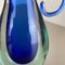 Large Murano Glass Sommerso Vase attributed to Flavio Poli, Italy, 1970s 15