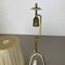 Hollywood Regency Brass Tripod Table Light in the style of Kalmar, Austria, 1950s 20