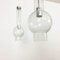 Handblown Tubular Hanging Lights attributed to Staff, Germany, 1970s, Set of 2 5