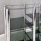 Italian Modern Self Supporting Bookcase in Chromed Steel and Smoked Glass, 1970s 5