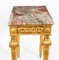 Antique Louis XV Revival Carved Giltwood Console Table, 1800s, Image 15