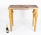 Antique Louis XV Revival Carved Giltwood Console Table, 1800s, Image 16