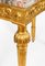Antique Louis XV Revival Carved Giltwood Console Table, 1800s, Image 13