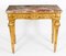Antique Louis XV Revival Carved Giltwood Console Table, 1800s 2