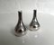 Vintage Danish Silver Teardrop Candle Holders by Jens Harald Quistgaard, Set of 2 1