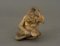 Escultura de mono de bronce, años 30, Imagen 1