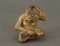 Escultura de mono de bronce, años 30, Imagen 2
