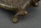 Schildkrötenskulptur aus Bronze, 19. Jh. 10
