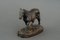 Miniatur Zugpferd aus Bronze, 19. Jh. 4