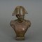 19th Century Bronze Napoleon Bust with Brown Patina & Carving 1