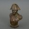 19th Century Bronze Napoleon Bust with Brown Patina & Carving 2