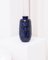 Relief Ceramic Vase in Blue from Strehla, East Germany,1970s 10