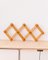 Mid-Century Wooden Coat Rack in Spruce Wood from MCM, 1960s 10