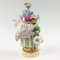 19th Century Lady Gardener Figurine in Porcelain by MV Acier for Meissen, Germany 4