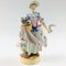 19th Century Lady Gardener Figurine in Porcelain by MV Acier for Meissen, Germany 1