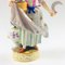 19th Century Lady Gardener Figurine in Porcelain by MV Acier for Meissen, Germany 9