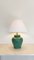 Lámpara de mesa de cerámica, años 70, Imagen 3