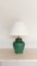 Lámpara de mesa de cerámica, años 70, Imagen 1