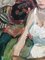Jean Ducommun, Jeunes filles, 1953, óleo sobre lienzo, Enmarcado, Imagen 6