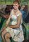 Jean Ducommun, Jeunes filles, 1953, óleo sobre lienzo, Enmarcado, Imagen 1