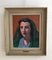 Georges Dessouslavy, Portrait de Femme au Foulard Vert, 1943, óleo sobre lienzo, enmarcado, Imagen 2