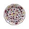 Medium Deruta Plate with Red Flowers from Popolo 1