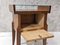 Walnut Bedside Table by André Sornay, Image 3
