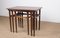 Tavolini ad incastro in palissandro di Kai Kristiansen, Danimarca, anni '60, set di 3, Immagine 16