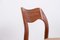 Danish Chairs in Teak and Rope by Niels.O.Moller for JL Mollers, 1960, Set of 2 15