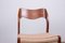 Danish Chairs in Teak and Rope by Niels.O.Moller for JL Mollers, 1960, Set of 2, Image 17