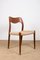 Danish Chairs in Teak and Rope by Niels.O.Moller for JL Mollers, 1960, Set of 2, Image 7