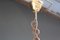 Lámpara de suspensión italiana de bambú, años 60, Imagen 9