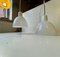 Toldbod White Opaline Glass Pendant Lamps from Louis Poulsen, 1980s, Set of 2 4