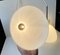 Lámparas colgantes Toldbod de vidrio opalino blanco de Louis Poulsen, años 80. Juego de 2, Imagen 7