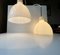 Toldbod White Opaline Glass Pendant Lamps from Louis Poulsen, 1980s, Set of 2, Image 5