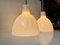 Toldbod White Opaline Glass Pendant Lamps from Louis Poulsen, 1980s, Set of 2, Image 2