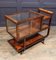 Art Deco Walnut Drinks Trolley, 1940s 4