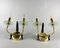 Belgian Wall Sconces from Massive, 1980, Set of 2 2