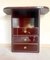 Bordeaux Chest and Mirror, 1980s, Set of 2, Image 5